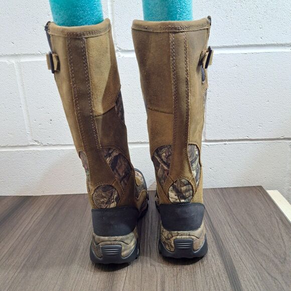 Cabelas Goretex Insulated Camo Hunting/Winter Boots With Front Zipper Men's 6.5M - Picture 4 of 10